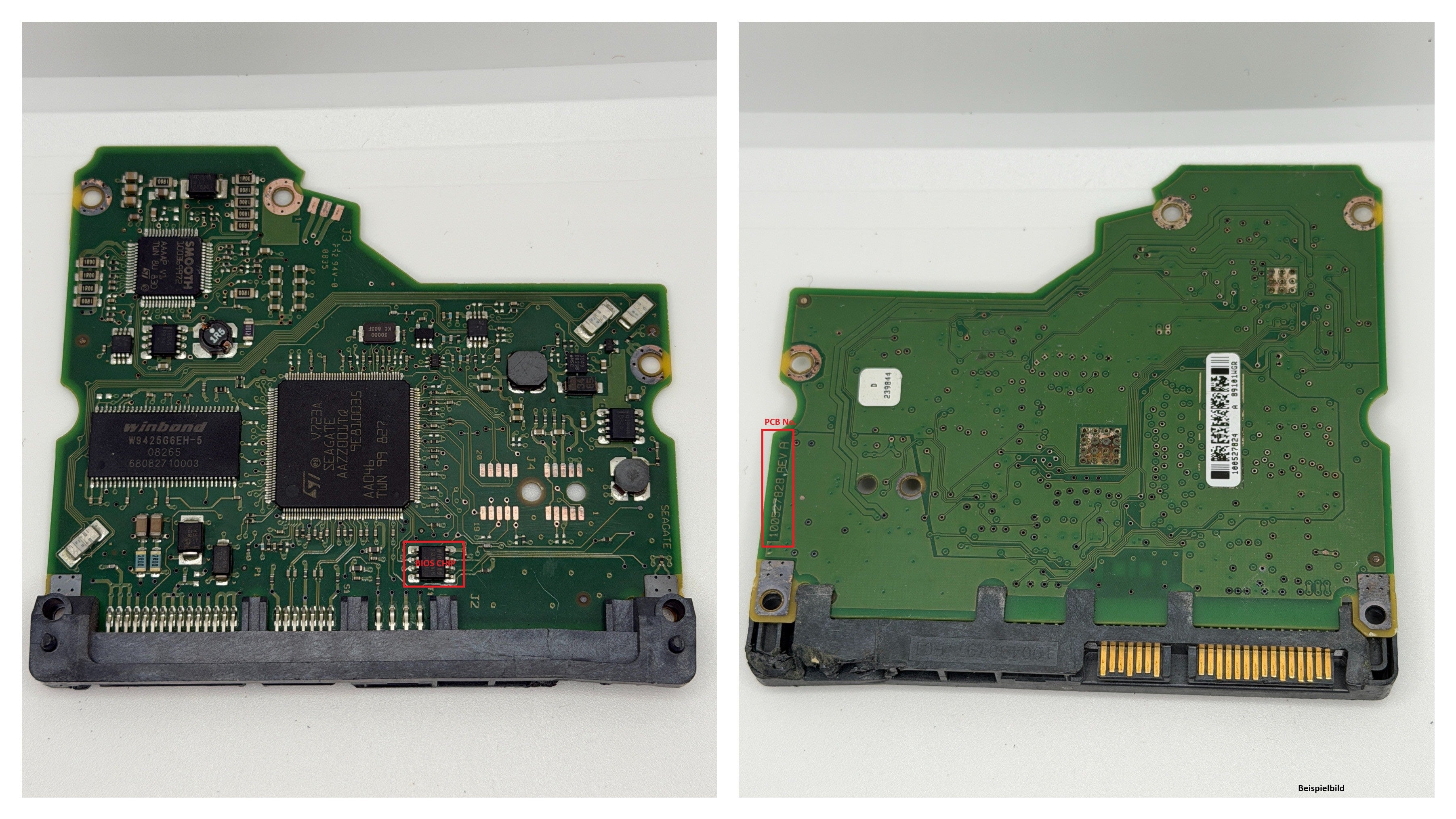 Seagate PCB Logic Board - Circuit Board - 100527828 REV A