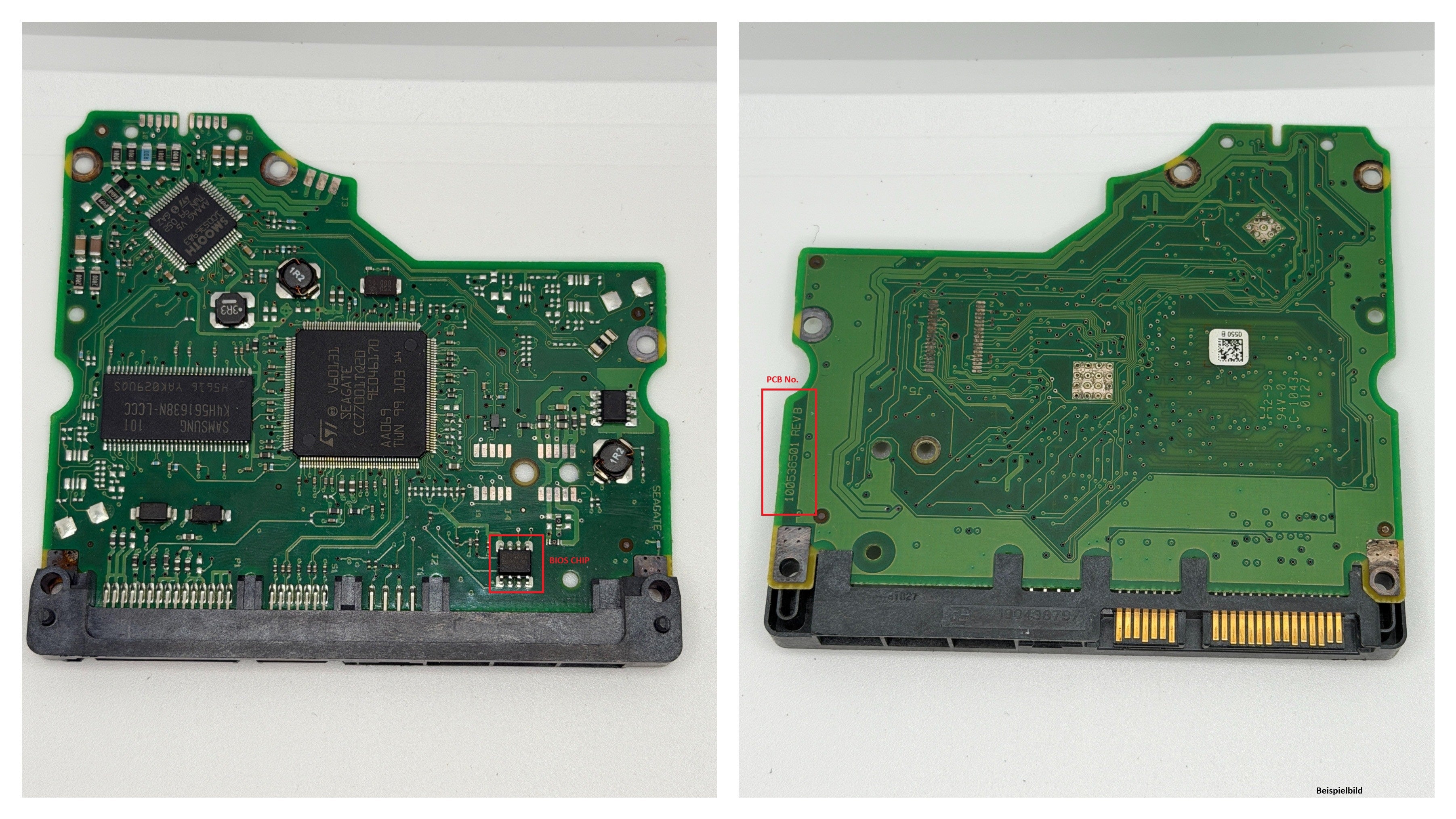 Seagate PCB Logic Board - Circuit Board - 100536501 REV B