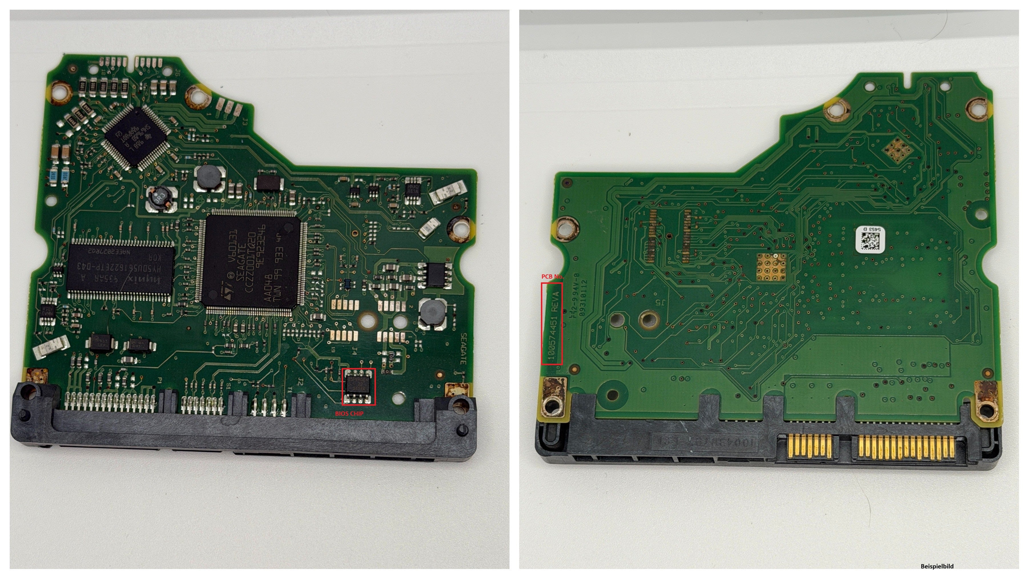 Seagate PCB Logic Board - Circuit Board - 100574451 REV A
