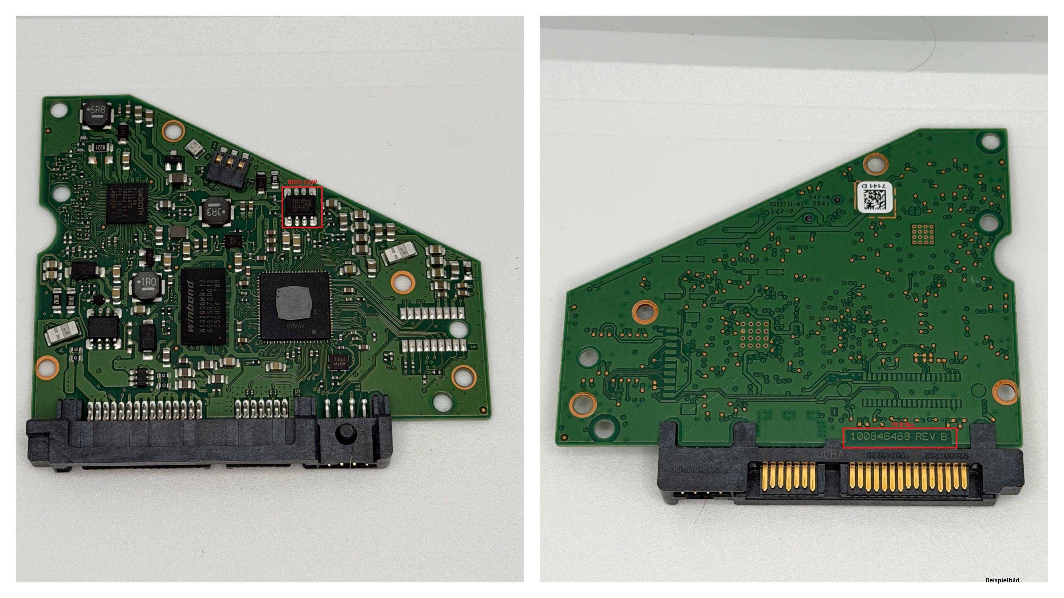 Seagate PCB Logic Board - Circuit Board - 100846468 REV B