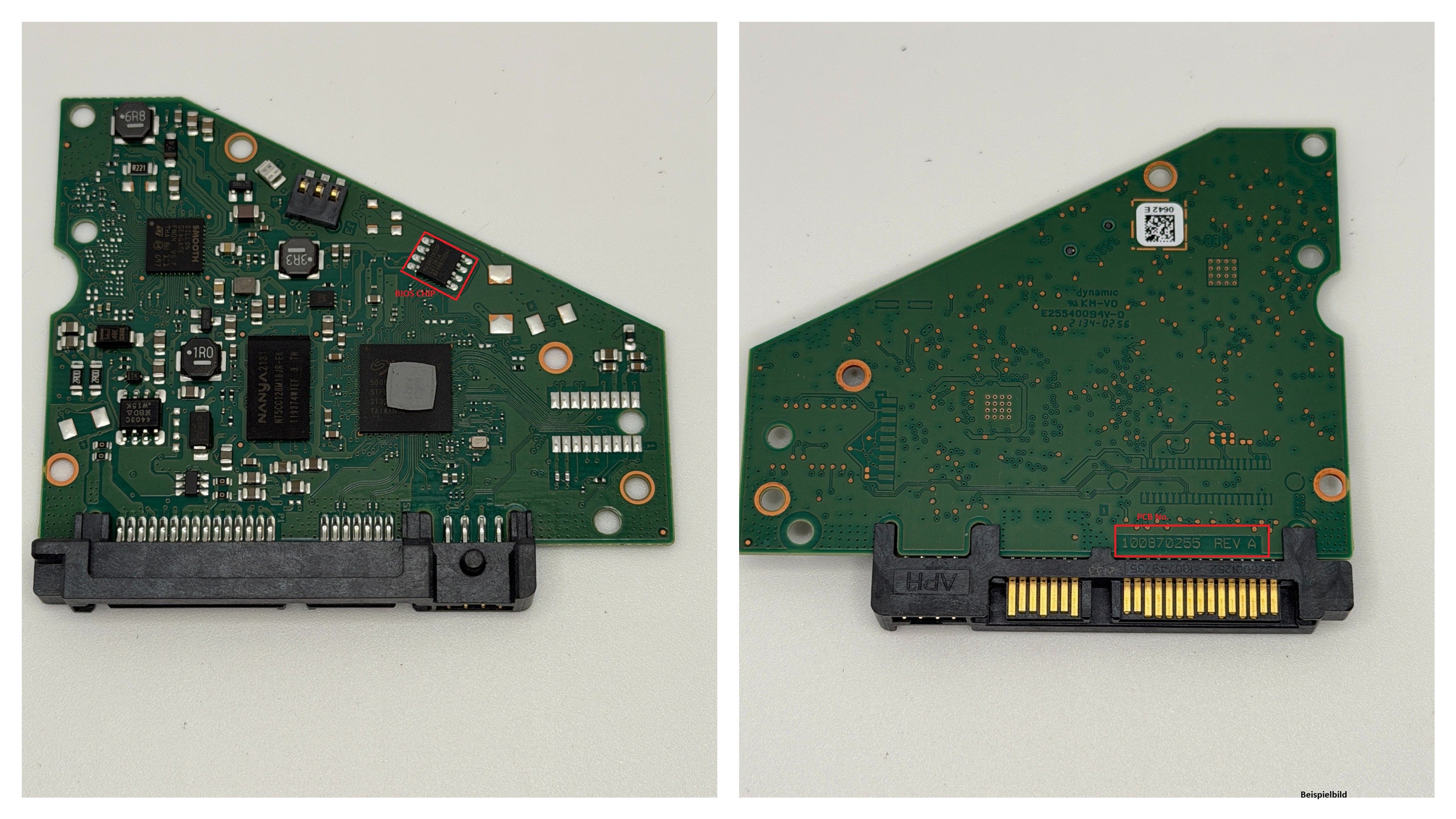 Seagate PCB Logic Board - Circuit Board - 100870255 REV A