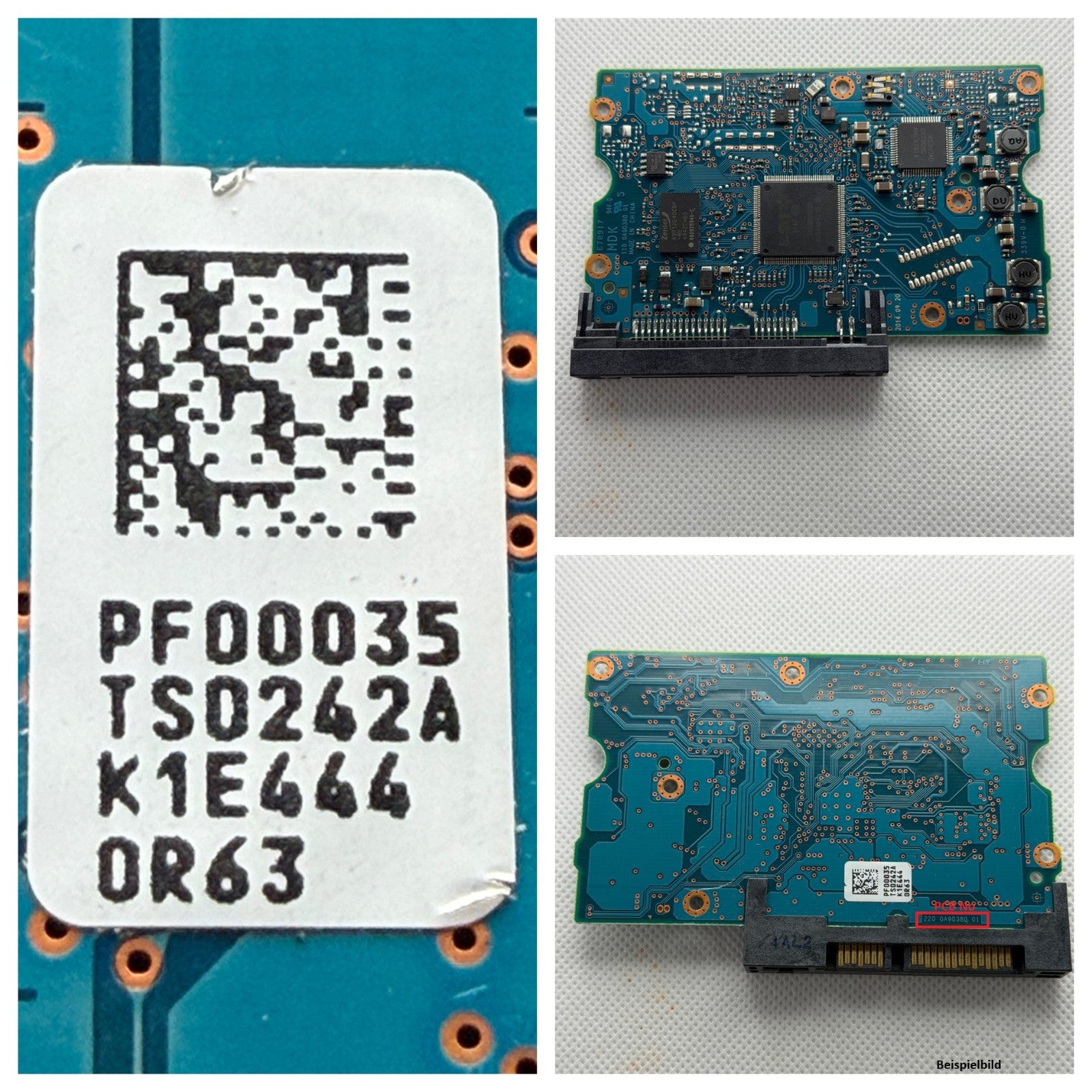 TOSHIBA  PCB Logic Board  220-0A90380 01 - Circuit Board - PF00035 TS0242A