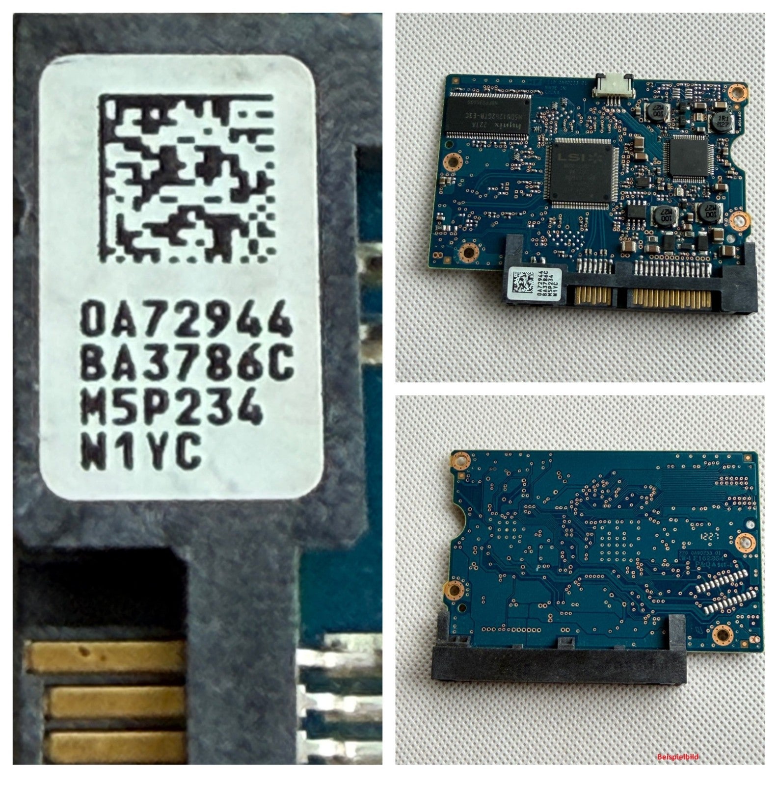 HITACHI HGST PCB Logic Board 220 0A90233 01 - Circuit Board - 0A72944 BA3786C