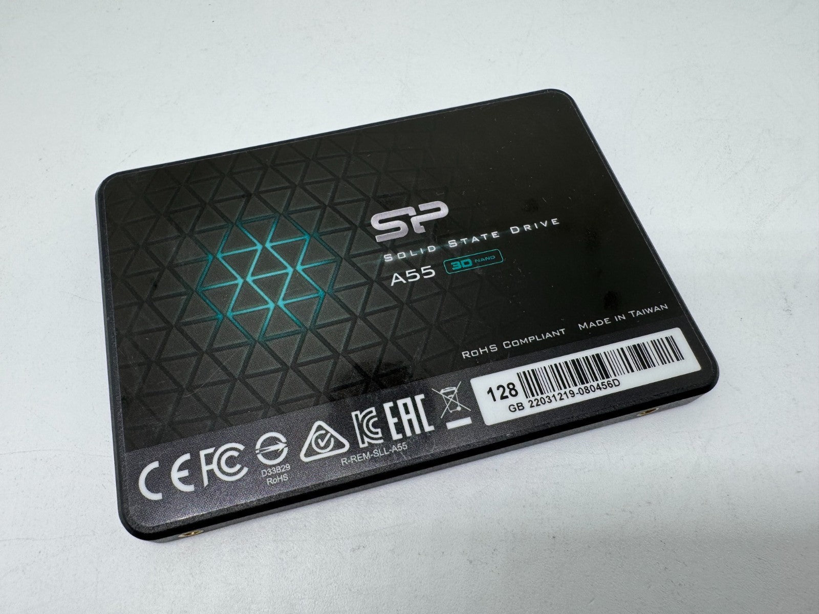 Silicon Power A55 128GB SSD interne Festplatte 2.5" SATA3 (SP128GBSS3A55S25)