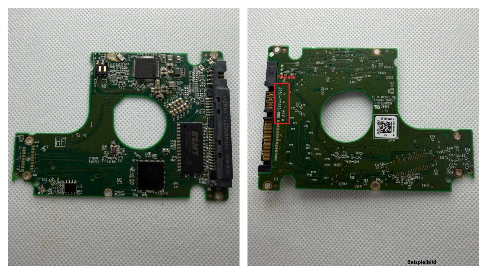 Western Digital PCB Logic Board - Circuit Board - 2060-771959-000 REV A