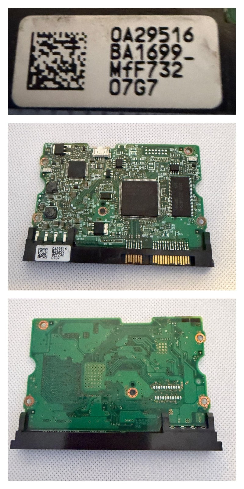 HITACHI HGST PCB Logic Board  0A31169 01 - Circuit Board - 0A29516  BA1699_