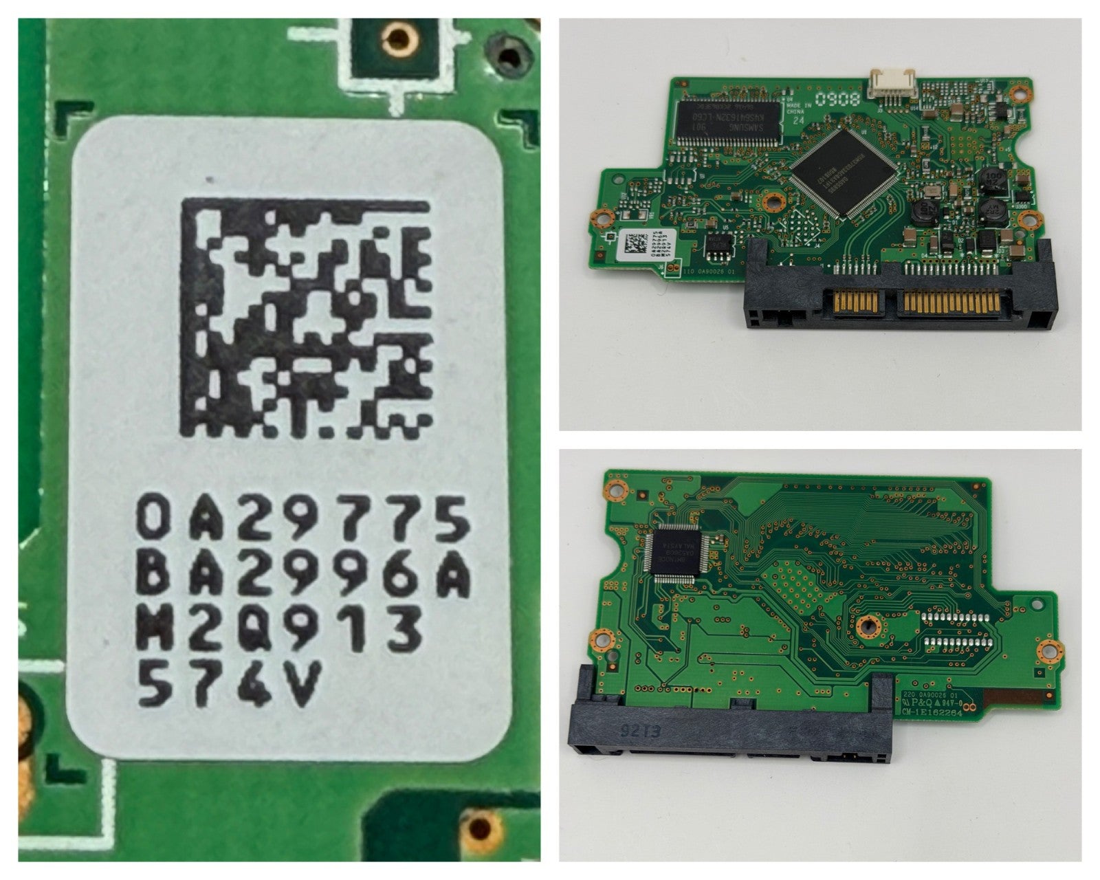 HITACHI HGST PCB Logic Board  220 0A90026 01 - Circuit Board - 0A29775 BA2996A