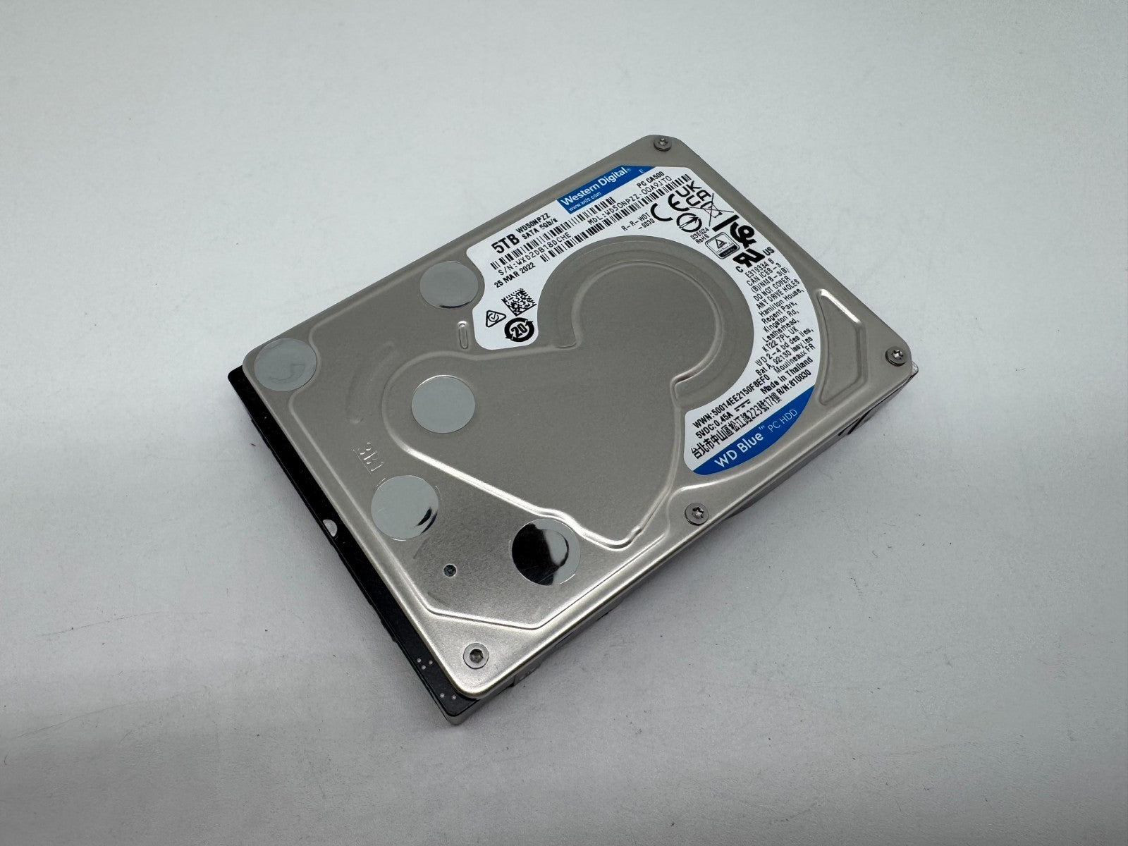Western Digital WD50NPZZ - WD Blue 5TB 2,5 Zoll Festplatte 5400RPM SATA3 15mm
