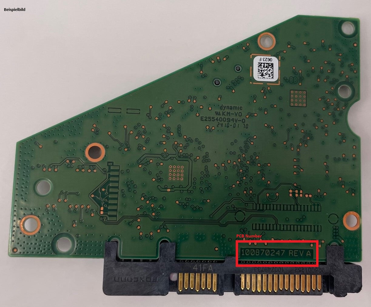 Seagate PCB Logic Board - Circuit Board - 100870247 REV A