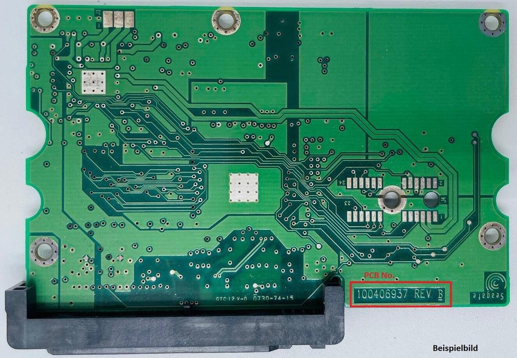 Seagate PCB Logic Board - Circuit Board - 100406937 REV B