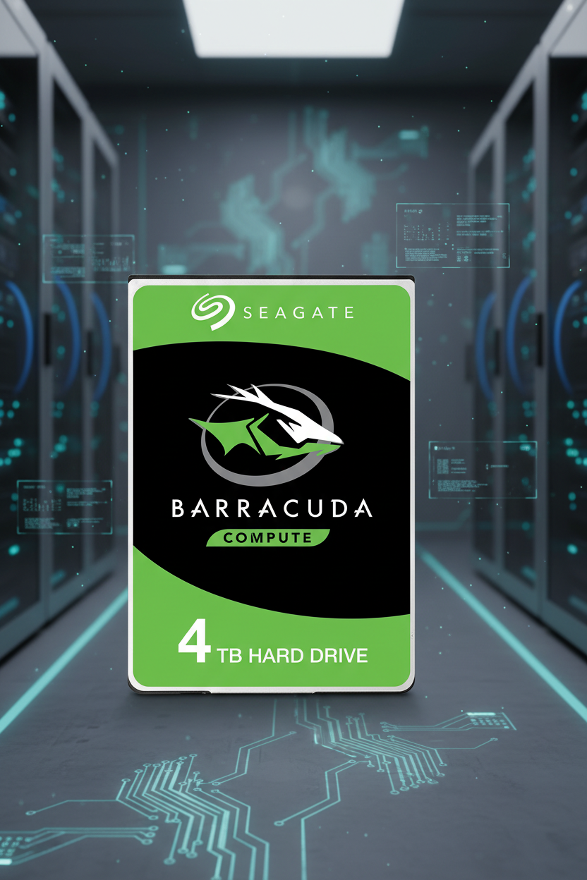 Seagate BarraCuda HDD ST4000LM024 - 4TB - 2,5 Zoll SATA3 Festplatte 15mm Bauhöhe - NEU - OEM