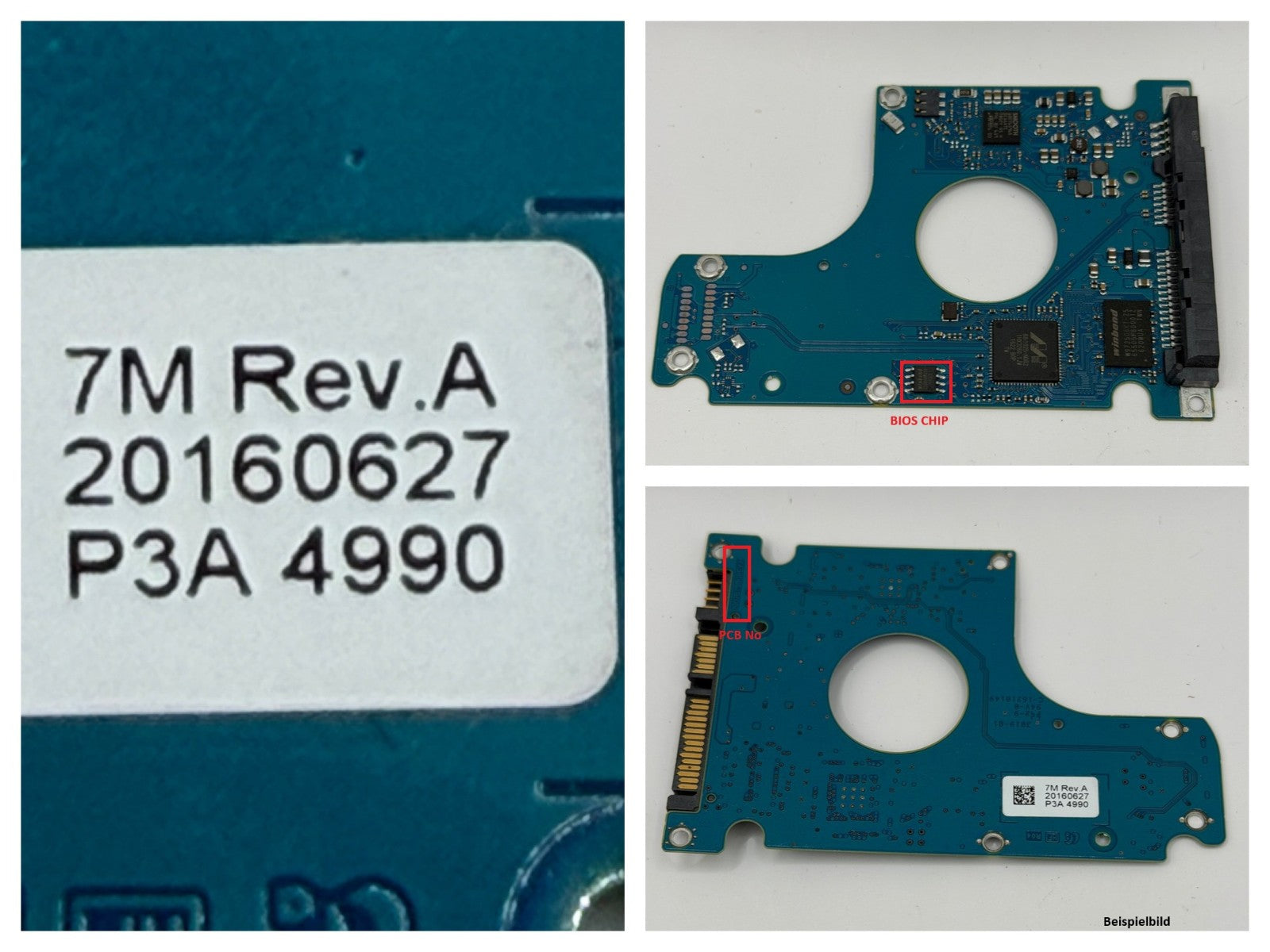 Seagate PCB Logic Board - Circuit Board - 100767980 REV A