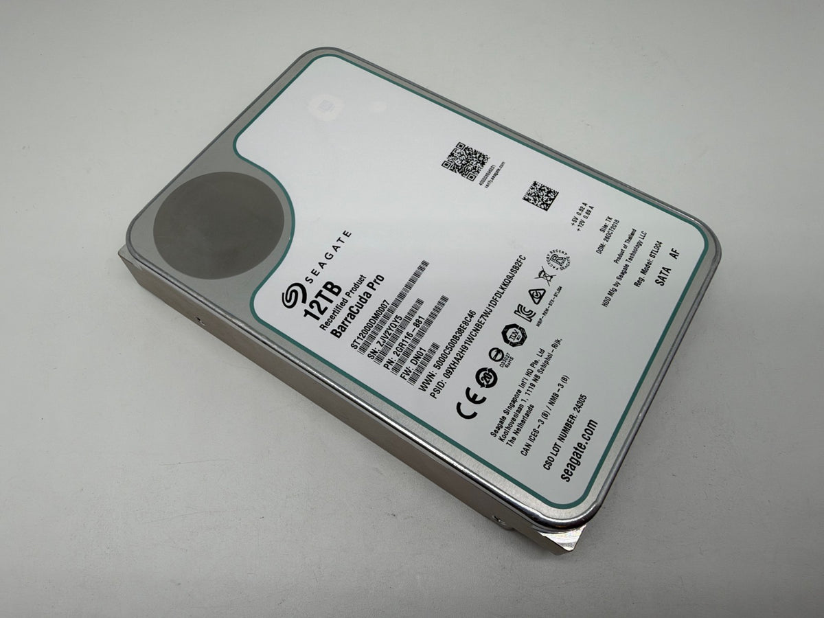 Seagate BarraCuda Pro 12TB interne Festplatte ST12000DM0007 SATA3 -QY5