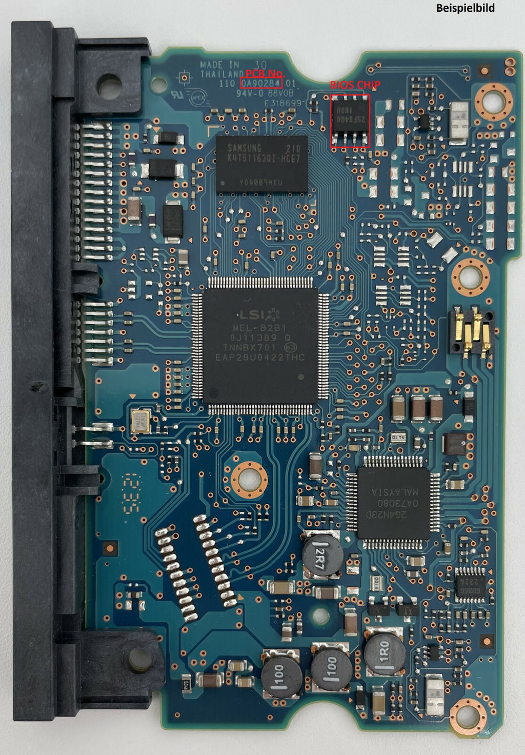 HITACHI HGST PCB Logic Board 0A90284 - Circuit Board - 0J14078 BA4443B