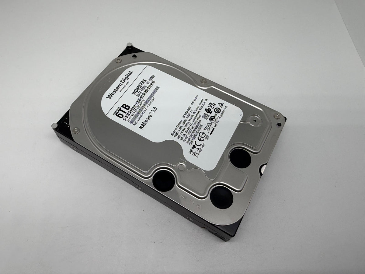 Western Digital WD RED WD60EFAX 68JH4N0 6TB interne Festplatte 5400 RPM SATA3 VN