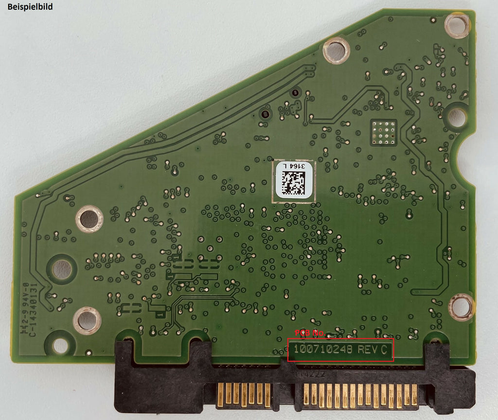 Seagate PCB Logic Board - Circuit Board - 100710248 REV C