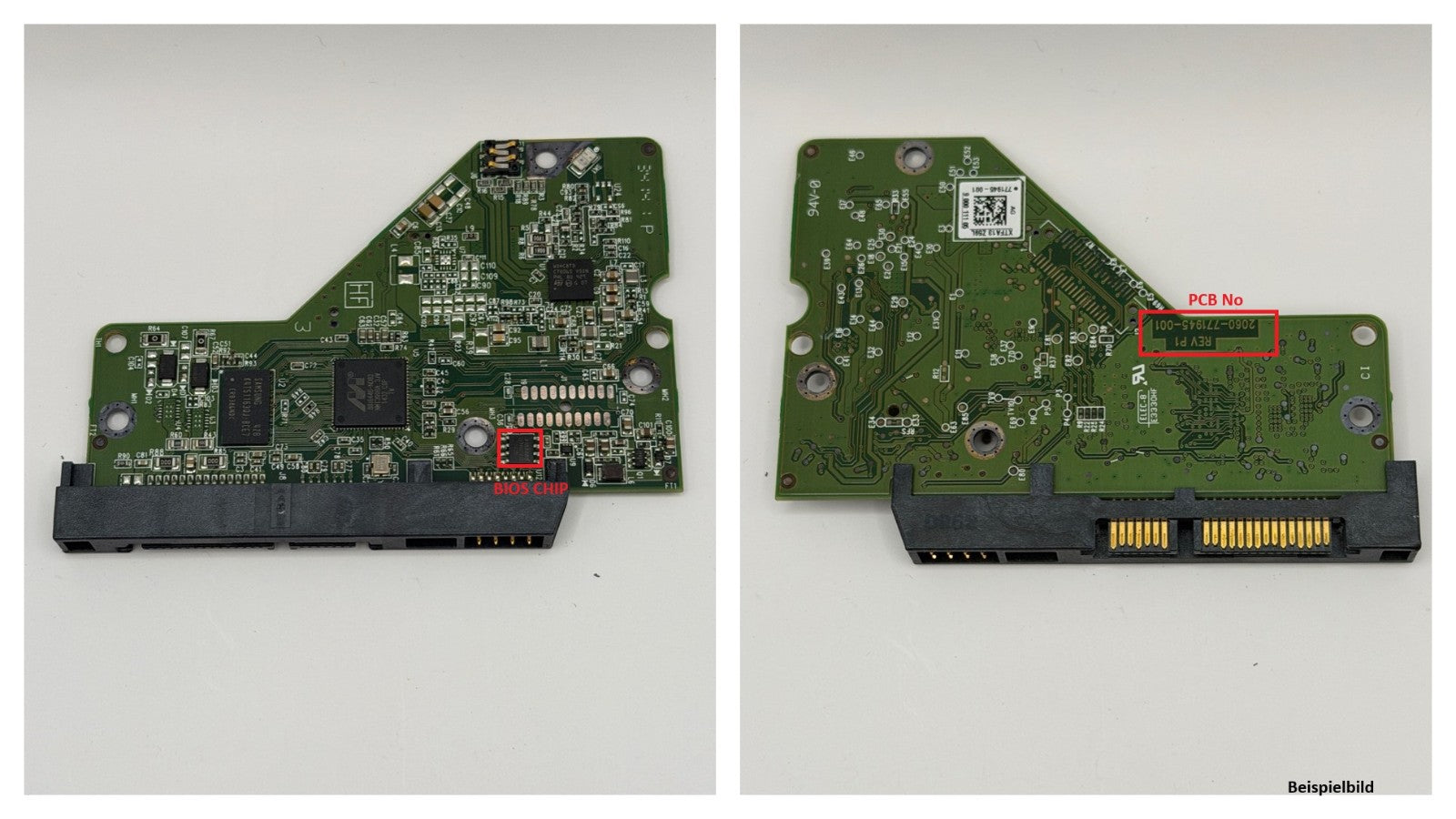 Western Digital PCB Logic Board - Circuit Board - 2060-771945-001 REV P1