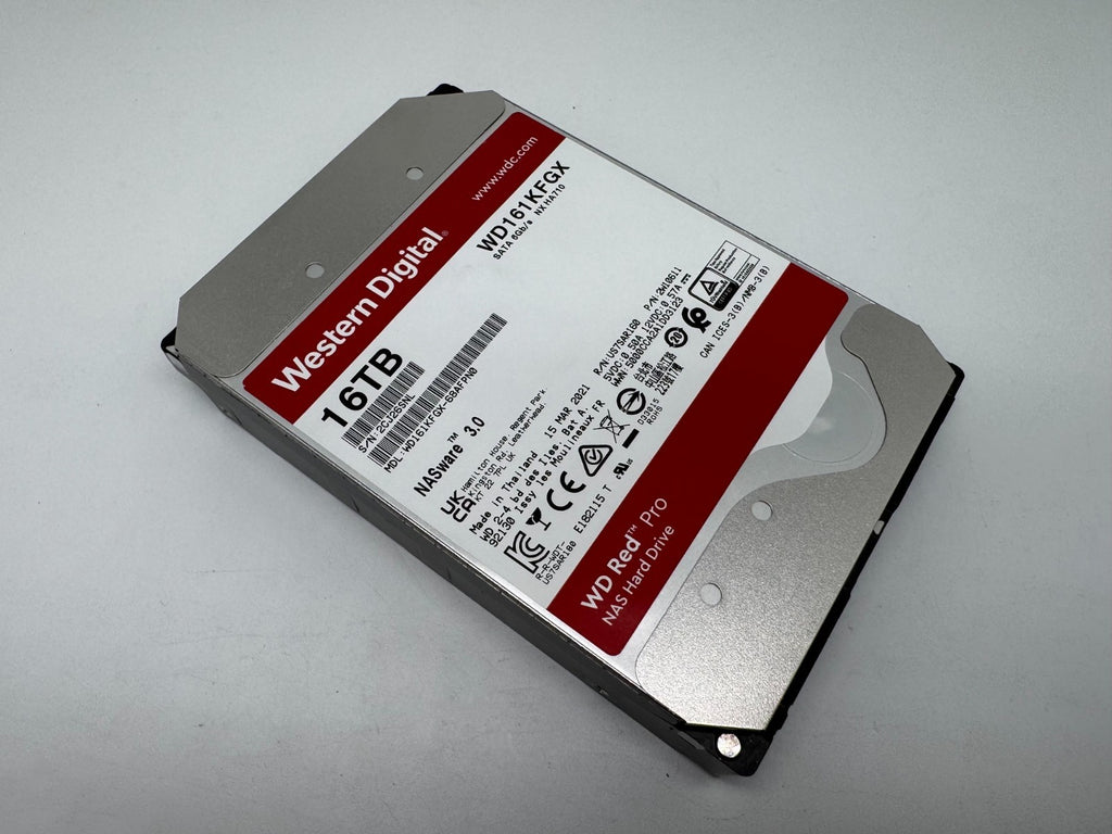 Western Digital WD RED Pro WD160KFGX 16TB interne Festplatte 7200 RPM SATA3