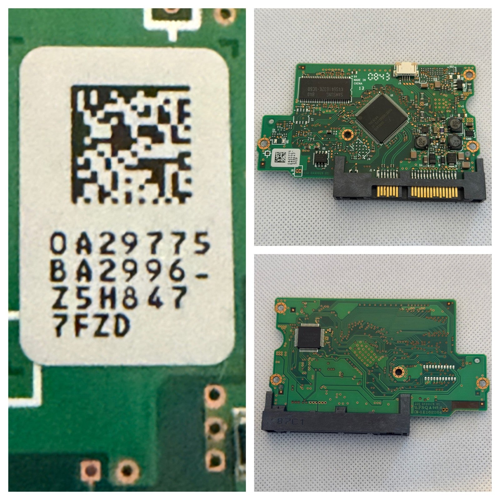 HITACHI HGST PCB Logic Board  220 0A90026 01 - Circuit Board - 0A29775 BA2996_