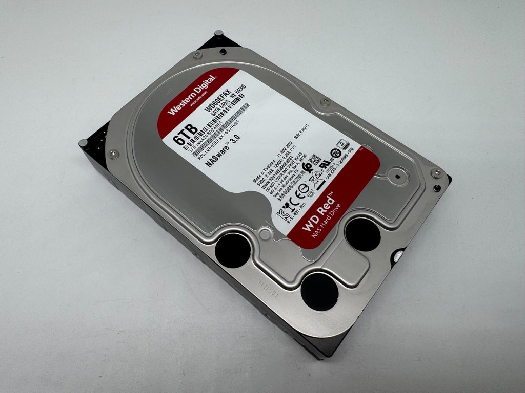 Western Digital WD RED WD60EFAX 6TB interne Festplatte 5400 RPM SATA3