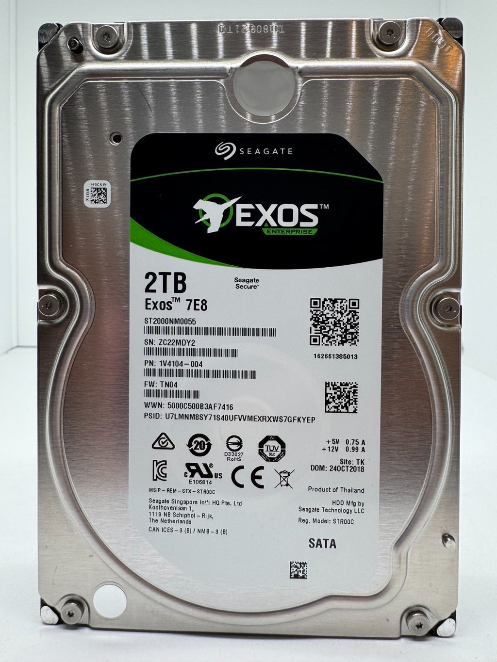 Seagate Exos 7E8 ST2000NM0055 HDD interne Festplatte 2TB Festplatte SATA3