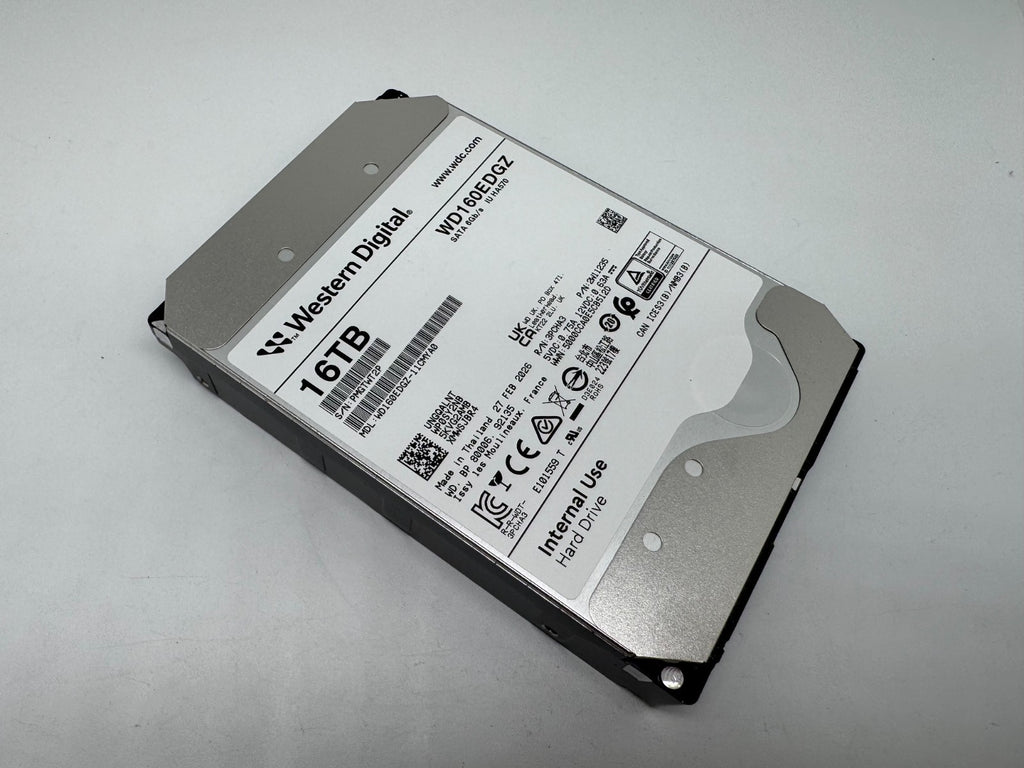 Western Digital WD160EDGZ interne Festplatte 16TB 7200upm SATA3 HDD 3,5 Zoll T2P