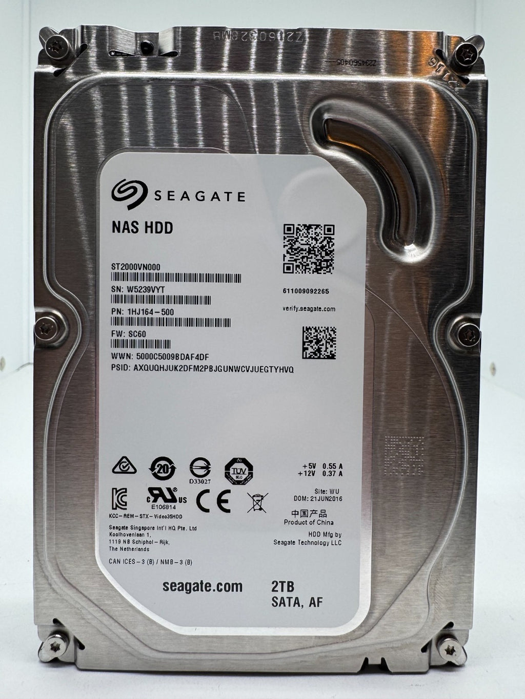 Seagate NAS HDD ST2000VN000 HDD interne Festplatte 2TB Festplatte SATA3
