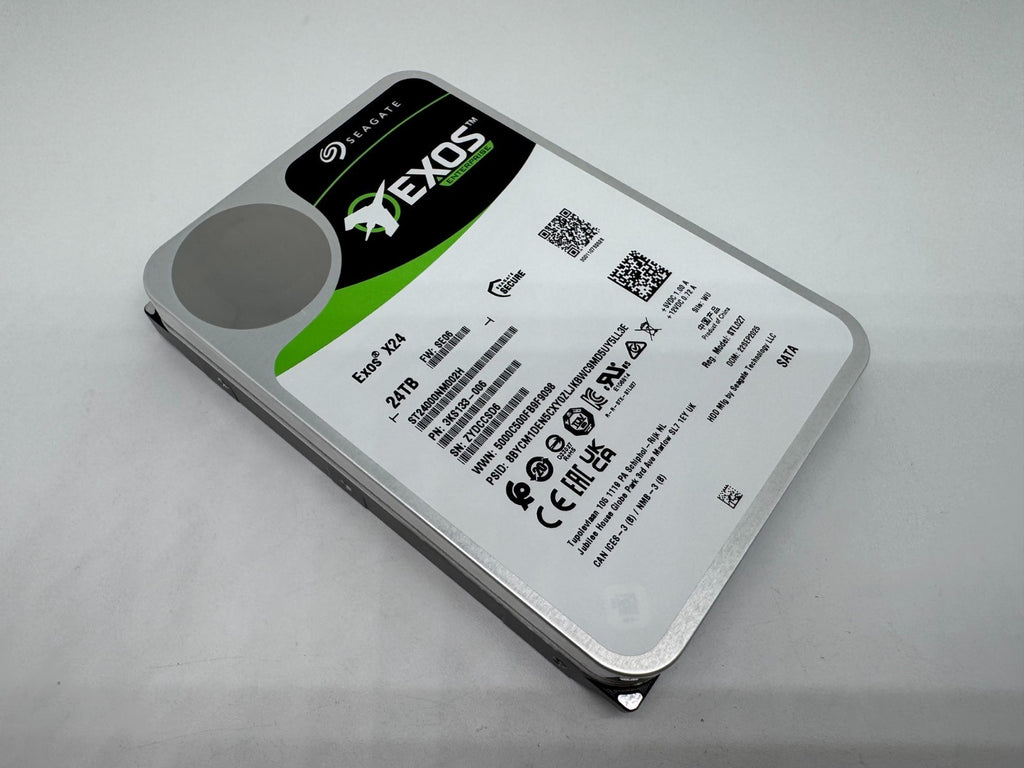 Seagate Exos X24 24TB interne Festplatte ST24000NM002H 3,5 Zoll SATA3 24 TB -06
