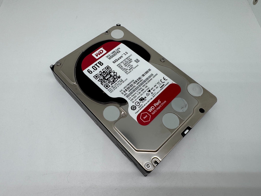 Western Digital WD RED WD60EFRX 68MYMN1 - 6TB interne Festplatte 5400 RPM SATA3