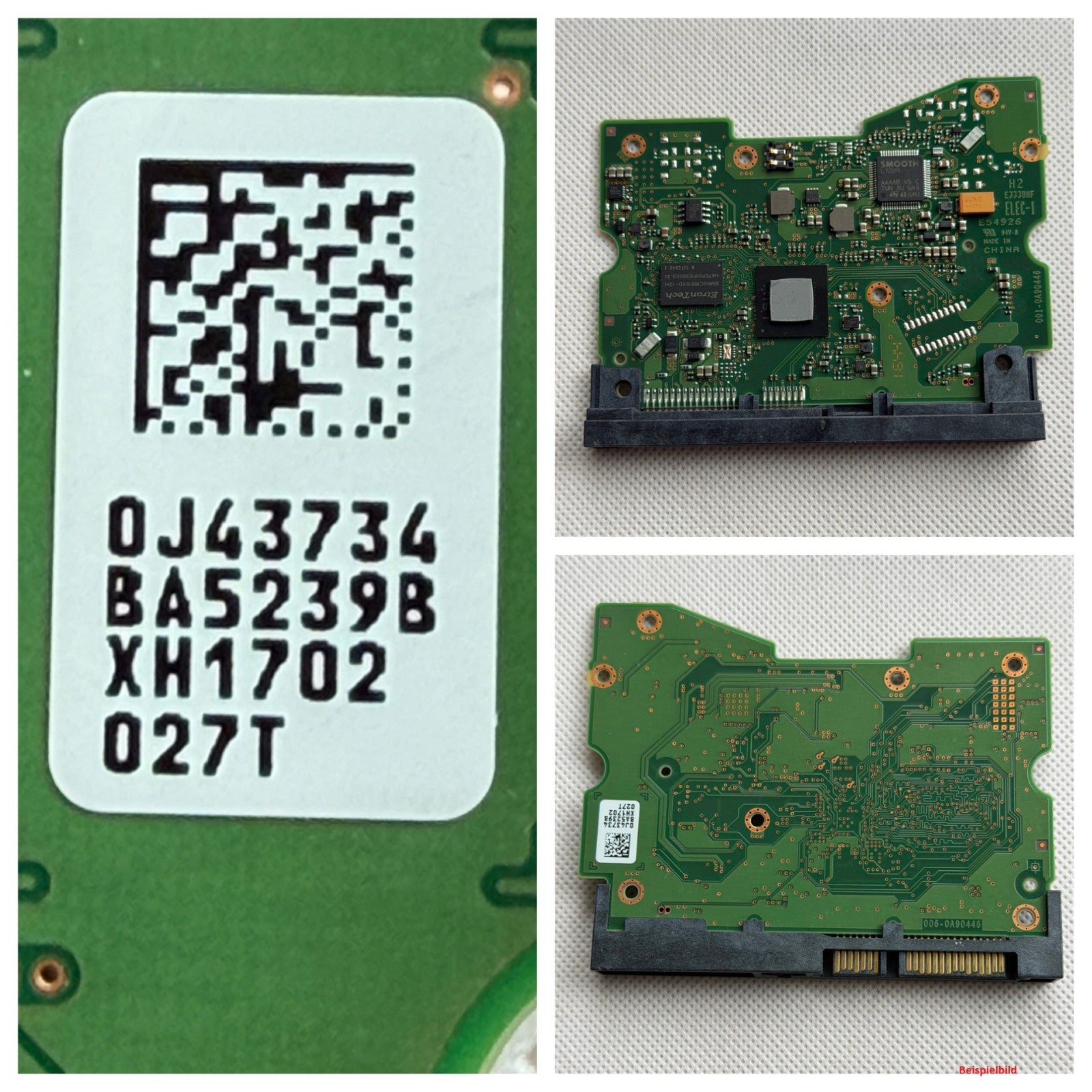 HITACHI HGST PCB Logic Board 006-0A90446 - Circuit Board - 0J43734 BA5239B