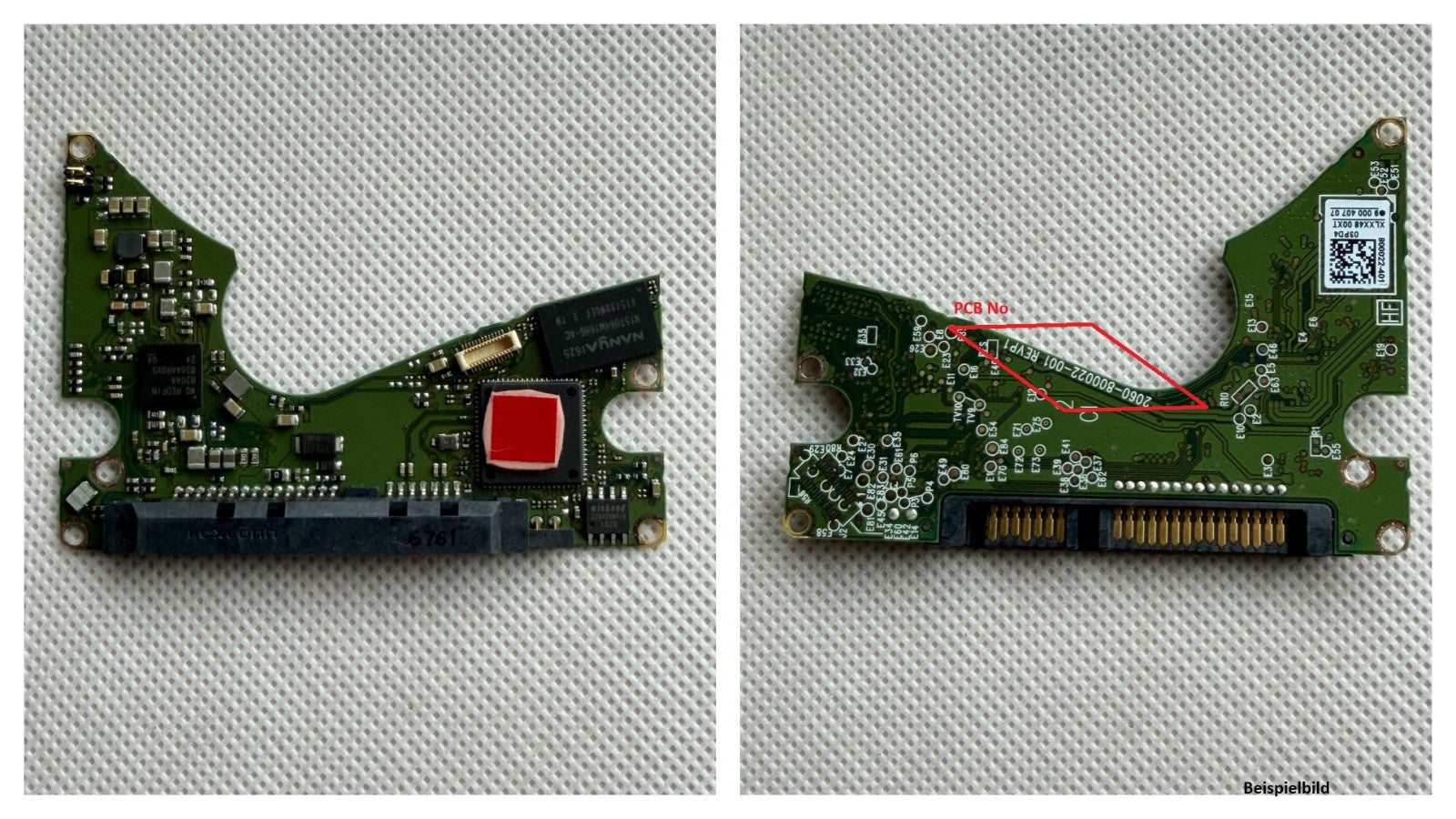 Western Digital PCB Logic Board - Circuit Board - 2060-800022-001 REV P1