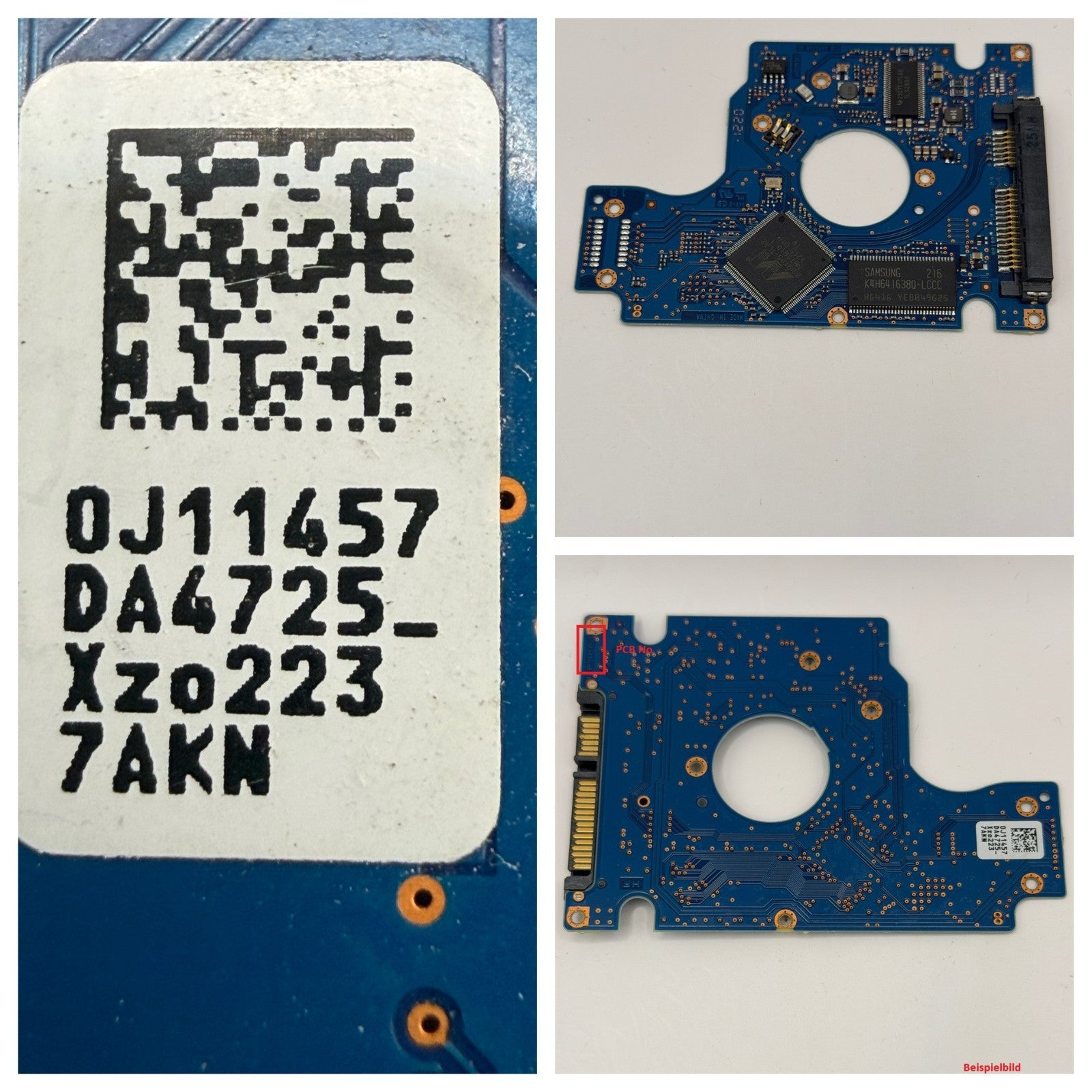 HITACHI HGST PCB Logic Board 220 0A90296 01 - Circuit Board - 0J11457 DA4725_