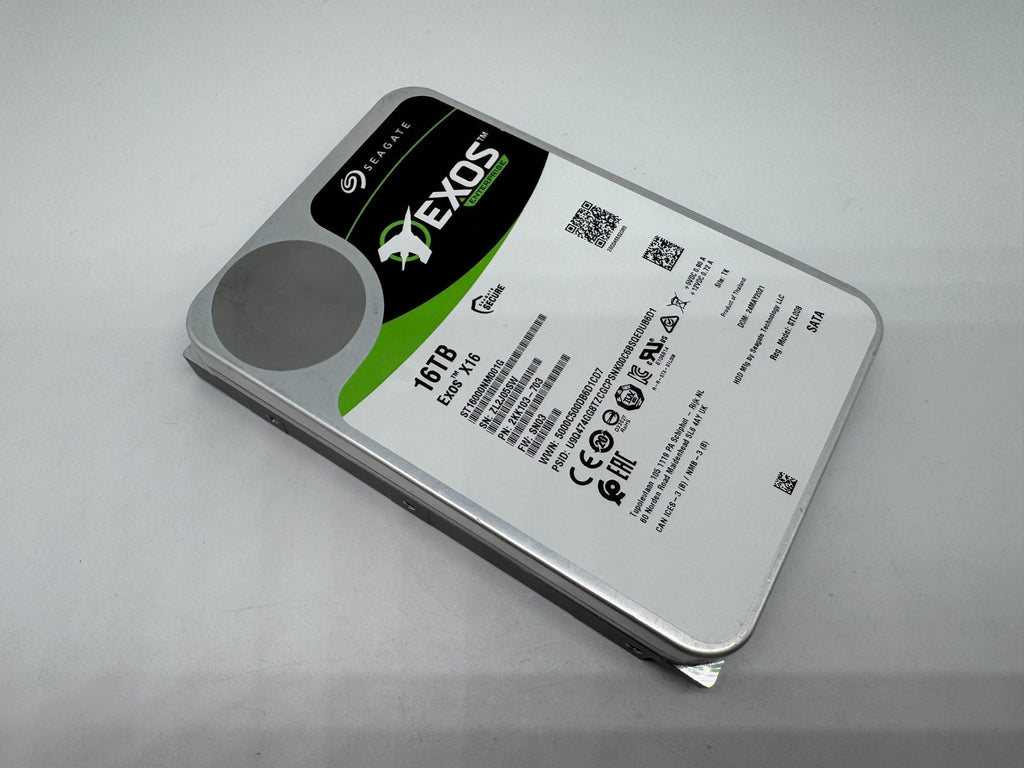 Seagate Exos X16 16TB interne Festplatte ST16000NM001G 3,5 Zoll SATA3 -5SW