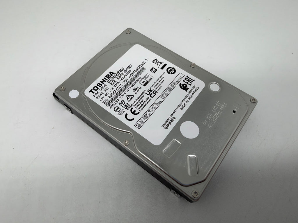 Toshiba MQ04ABB400 4TB 5400RPM 2,5" SATA 6Gb/s Festplatte 15mm Bauhöhe -TCT