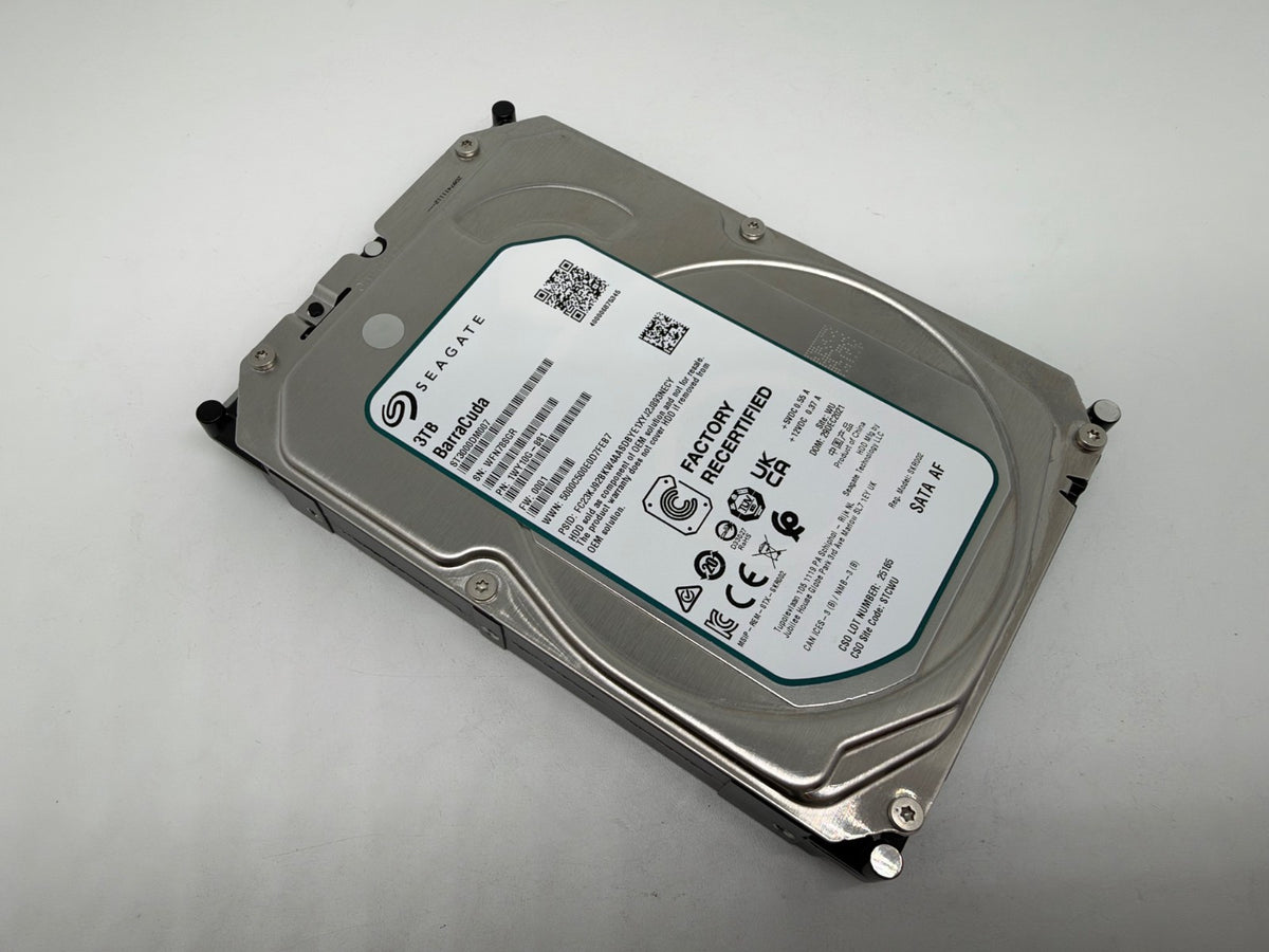 Seagate Barracuda ST3000DM007 Interne Festplatte 3TB 3,5" HDD SATA -SGR