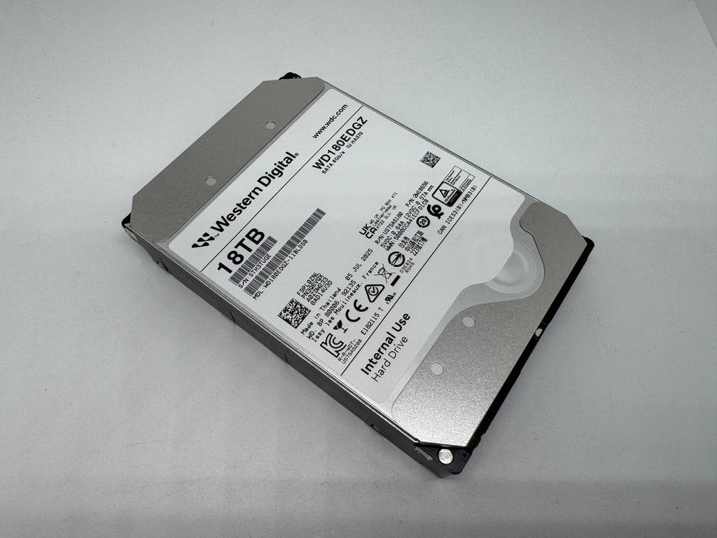 Western Digital WD180EDGZ interne Festplatte 18TB 7200upm SATA3 NAS 3,5 Zoll