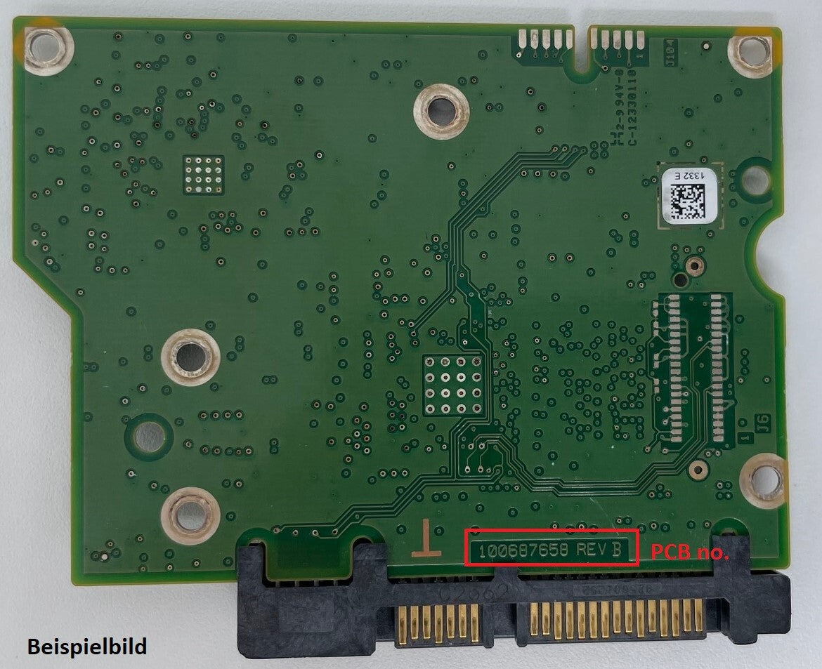 Seagate PCB Logic Board - Circuit Board - 100687658 REV B