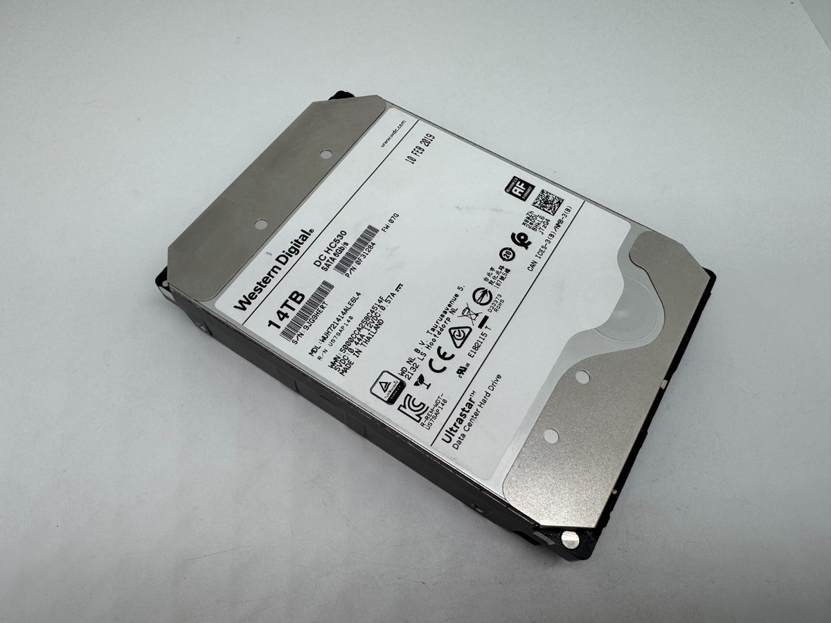 Western Digital Ultrastar DC HC530 14TB Festplatte SATA3 WUH721414ALE6L4 -ERT
