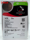 3 Stück Seagate IronWolf Pro ST14000NE0008 NAS HDD - 14TB 3,5 Zoll SATA3 CMR