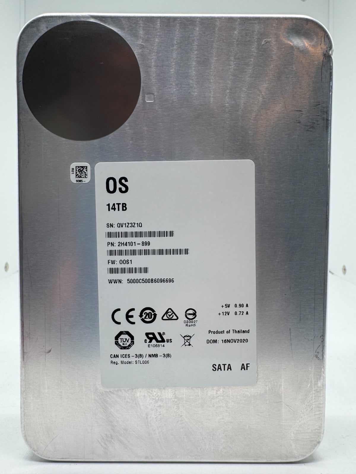 Seagate Exos X14 white label 14TB interne Festplatte ST14000NM0018 3,5" SATA3