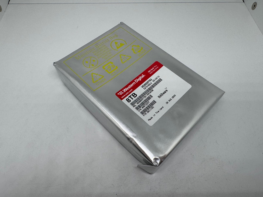 Western Digital WD RED Pro WD8005FFBX 8TB interne Festplatte 7200 RPM SATA3 -2XT
