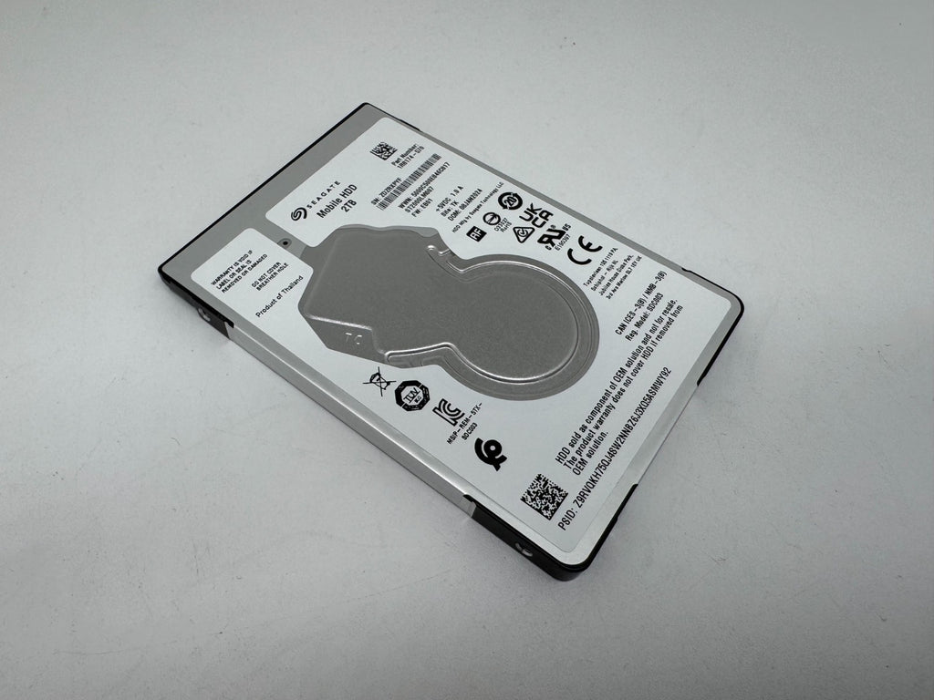 Seagate Mobile HDD ST2000LM007 - 2TB - 2,5 Zoll SATA3 Festplatte 7mm Bauhöhe