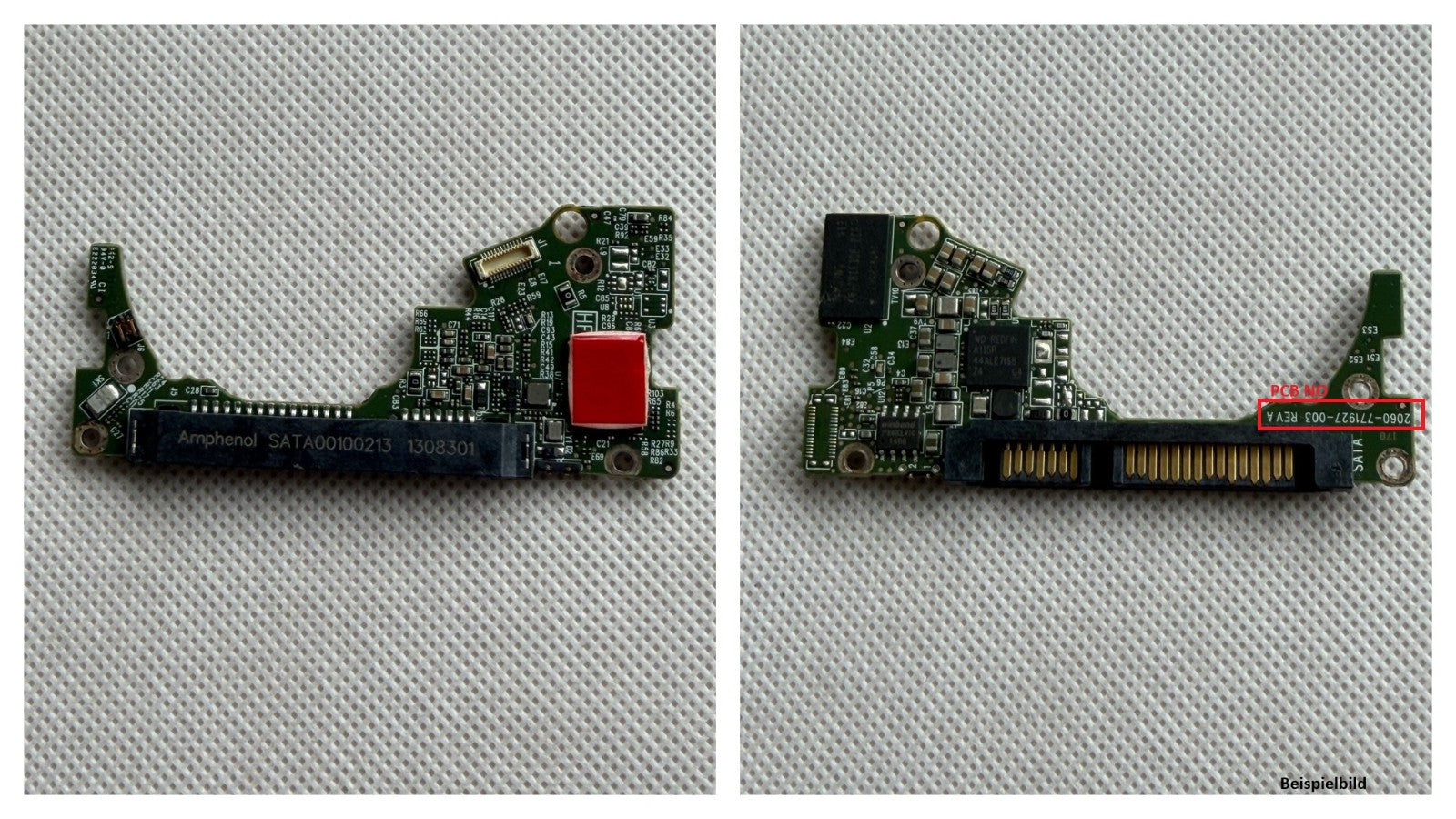 Western Digital PCB Logic Board - Circuit Board - 2060-771927-003 REV A