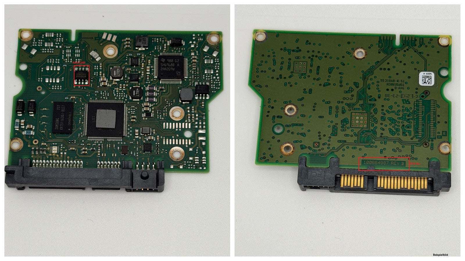 Seagate PCB Logic Board - Circuit Board - 100664987 REV B