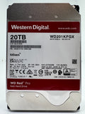 Western Digital WD RED Pro WD201KFGX 20TB interne Festplatte 7200 RPM SATA3 -RZR