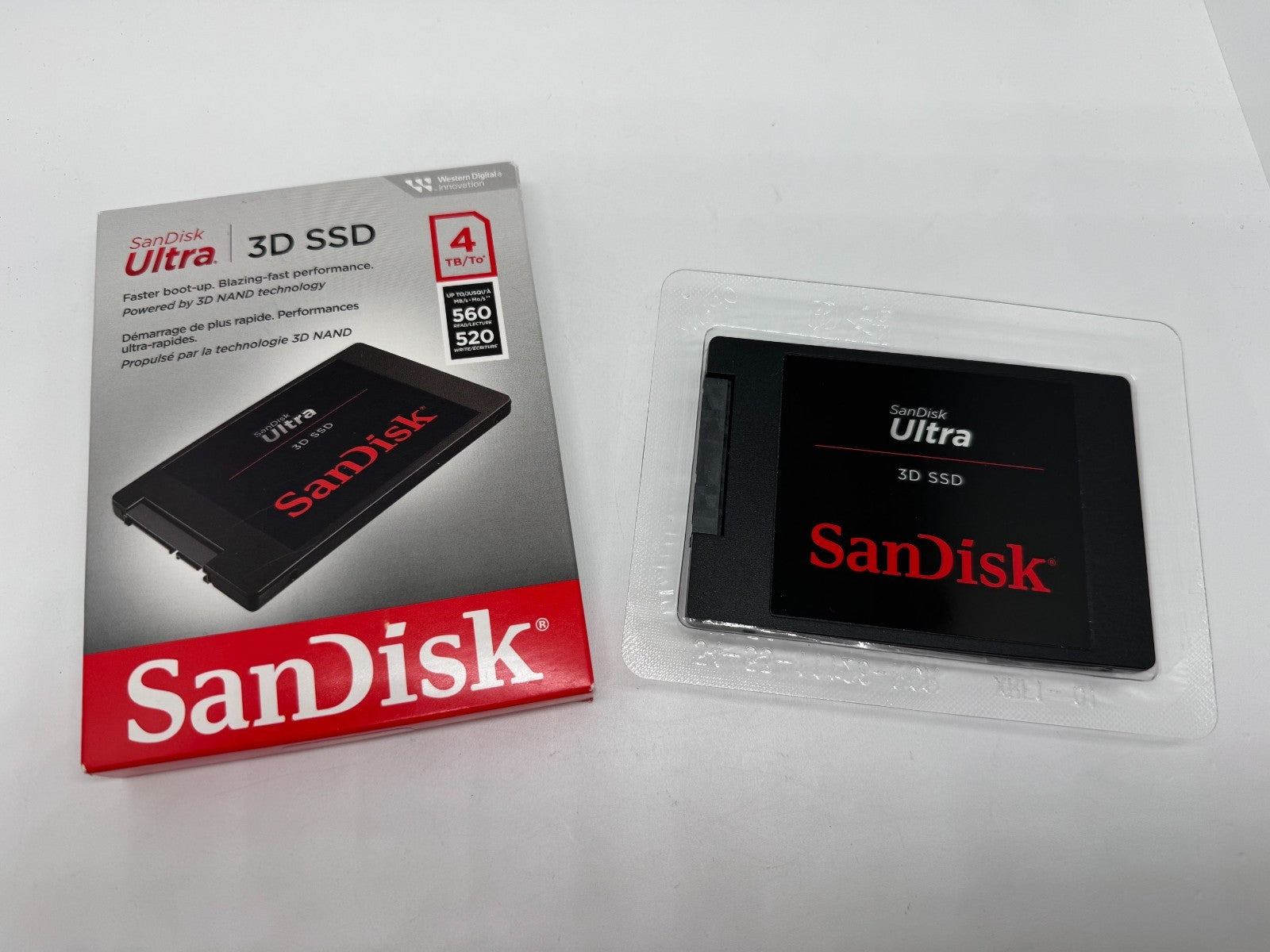 SanDisk Ultra 3D 4TB SSD interne Festplatte (SDSSDH3-4T00) 4 TB - 100%