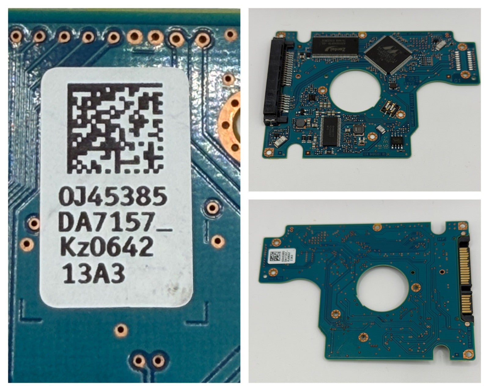HITACHI HGST PCB Logic Board  220 0A90351 01 - Circuit Board - 0J45385 DA7157_