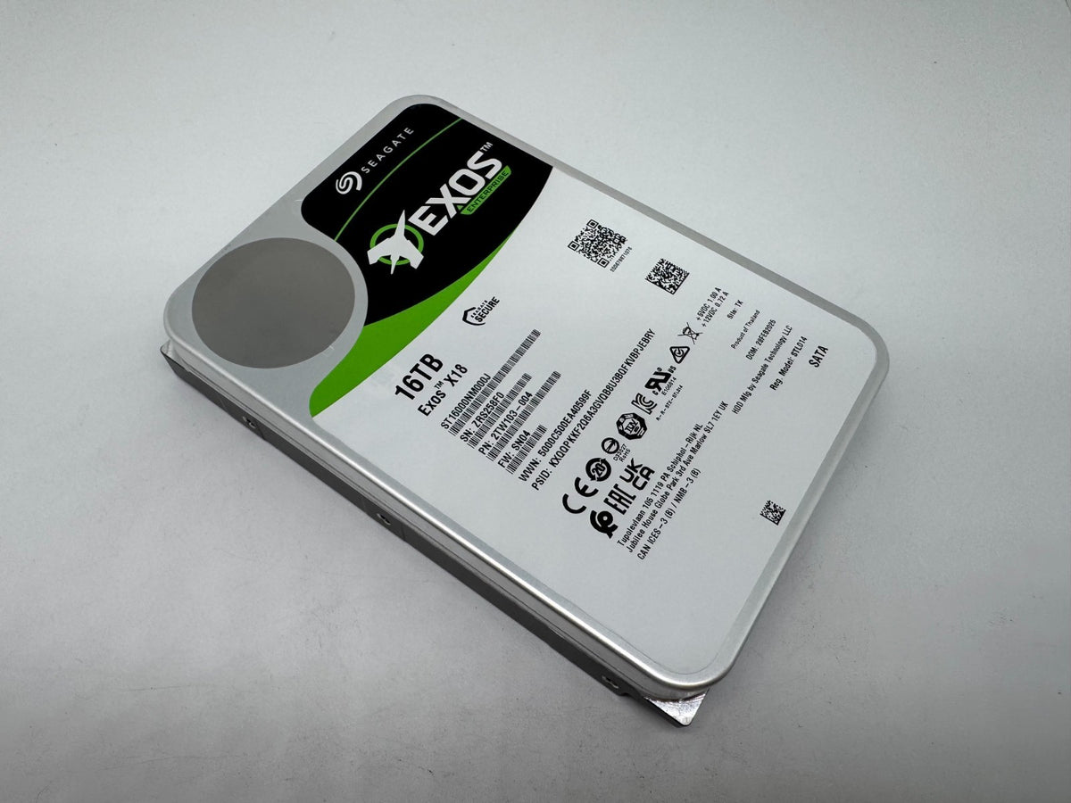 Seagate Exos X18 16TB interne Festplatte ST16000NM000J 3,5 Zoll SATA3 -8F0