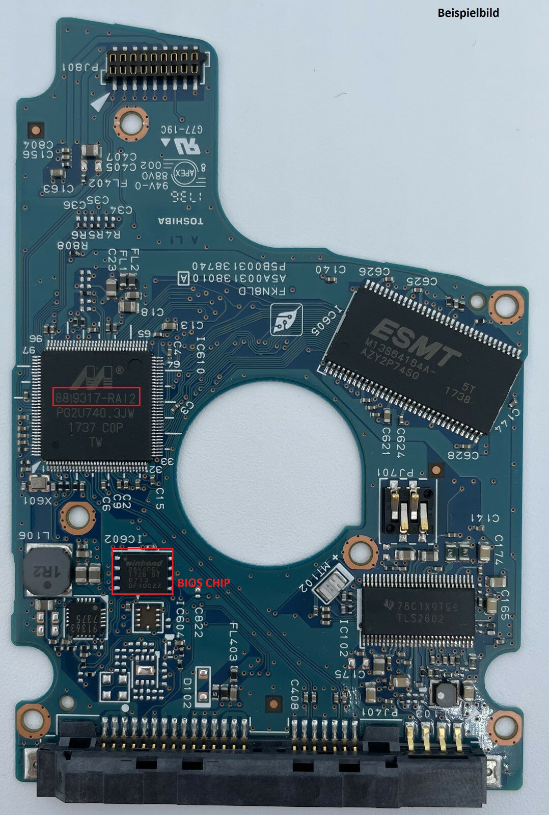 Toshiba PCB Logic Board  G003138A - Circuit Board - 88i9317-RAI2