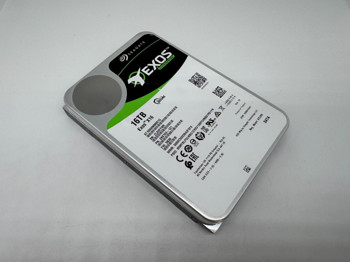 Seagate Exos X16 16TB interne Festplatte ST16000NM001G 3,5 Zoll SATA3 -FNR